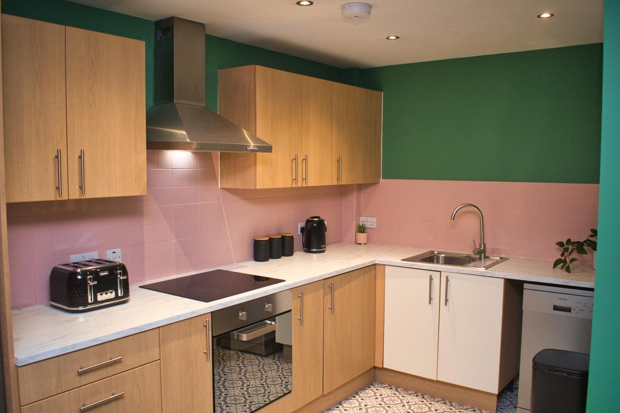 Spacious City Centre Apt - Free Parking - Ao Arena Mánchester Exterior foto